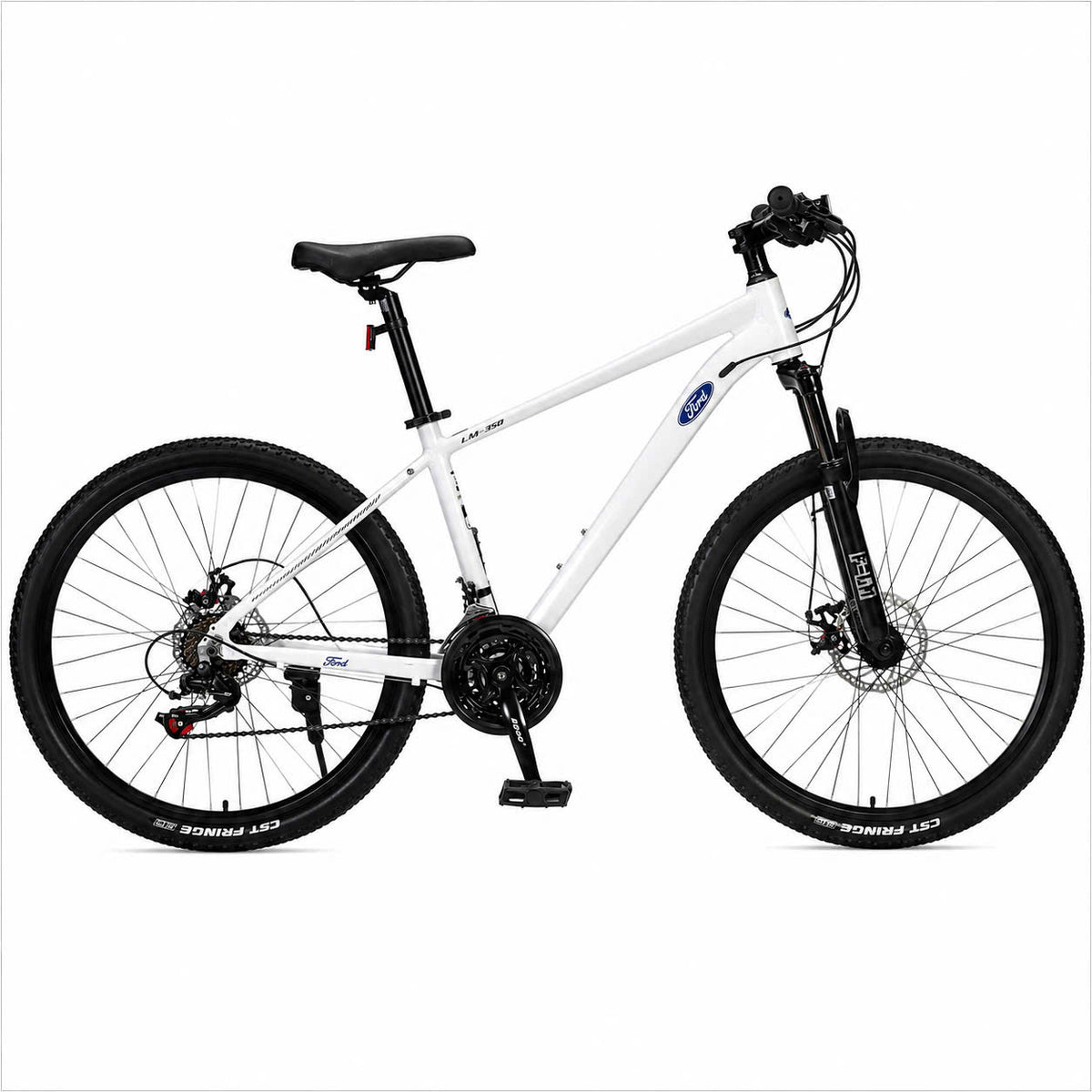 Ford LM350 Mountain Bike – 21-Speed Aluminum, Sizes 24/26/27.5"