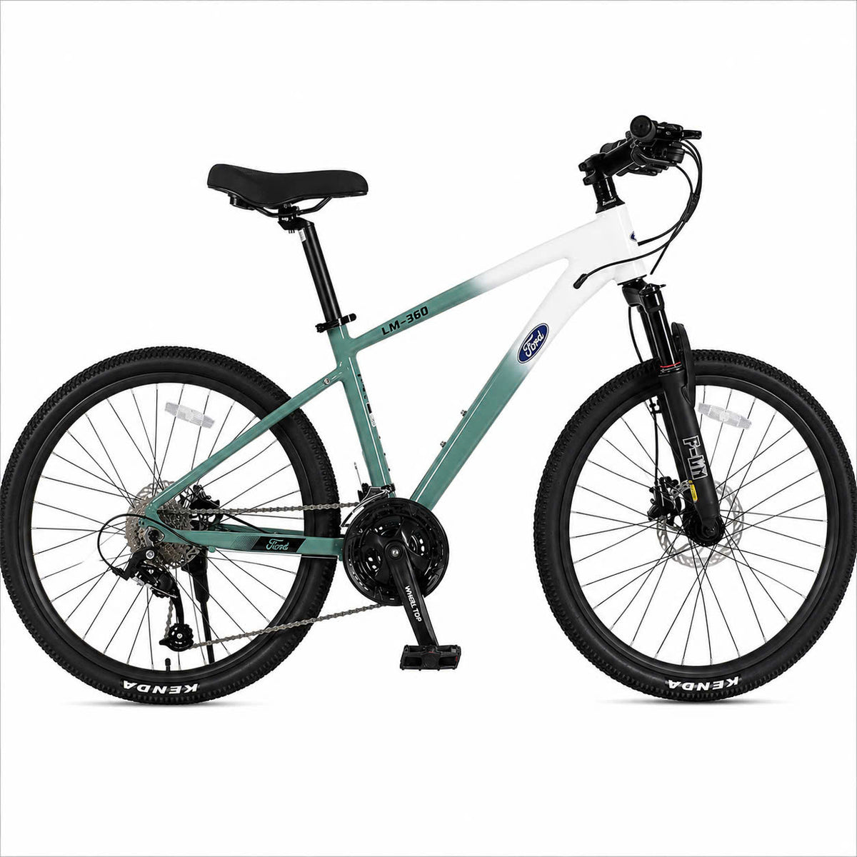 Ford LM360 Mountain Bike – 27-Speed Microshift, Sizes 26/27.5"