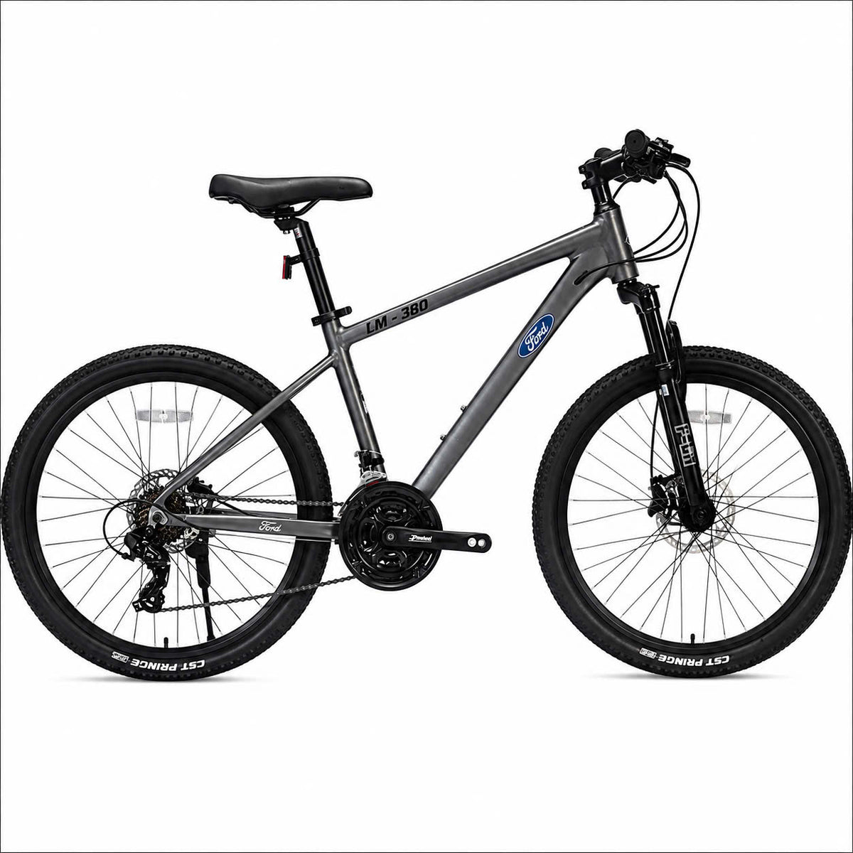 Ford LM380 Mountain Bike – 24-Speed Shimano Hydraulic, Sizes 26/27.5"