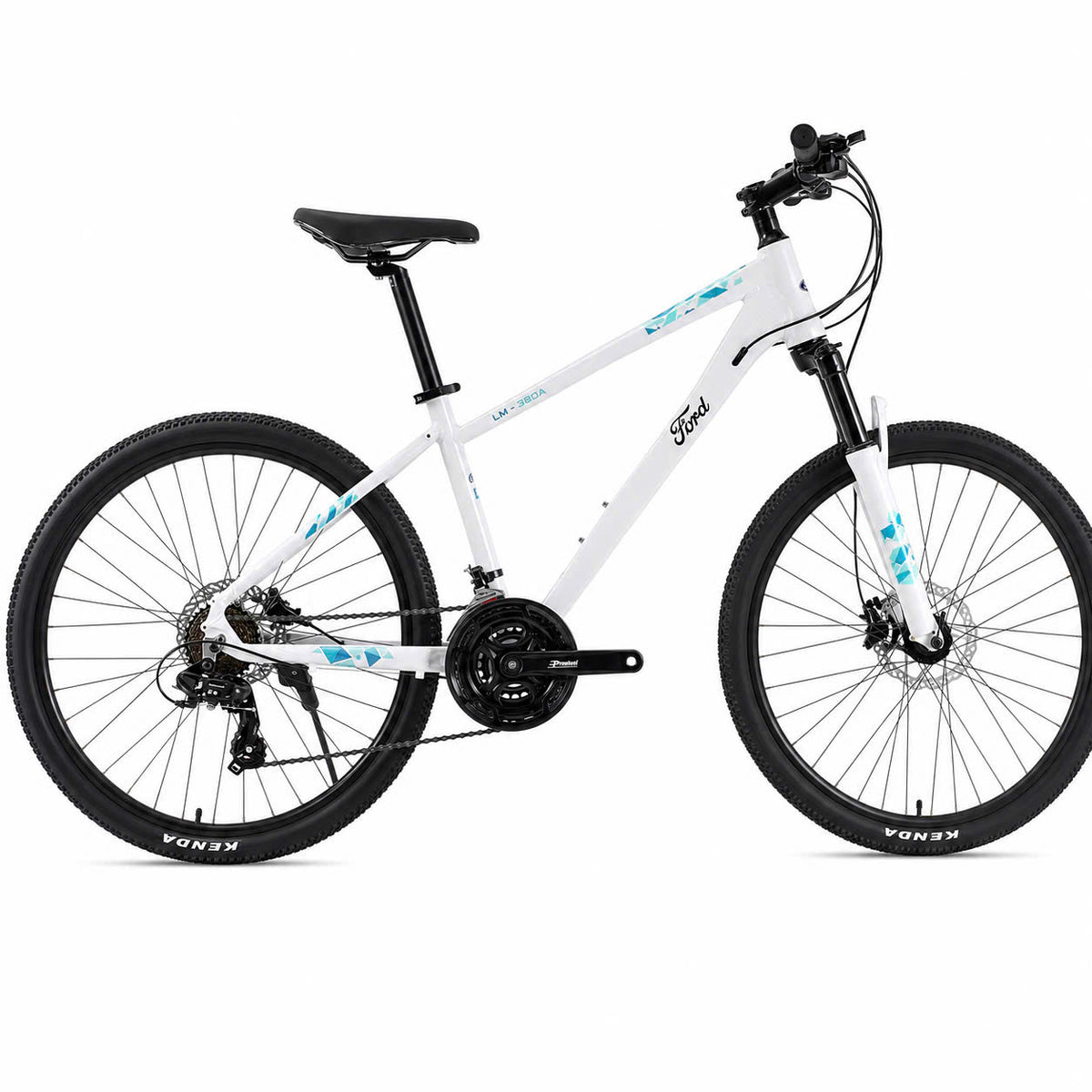 Ford LM380A Women's Mountain Bike – Shimano 24-Speed Hydraulic, Sizes S/M
