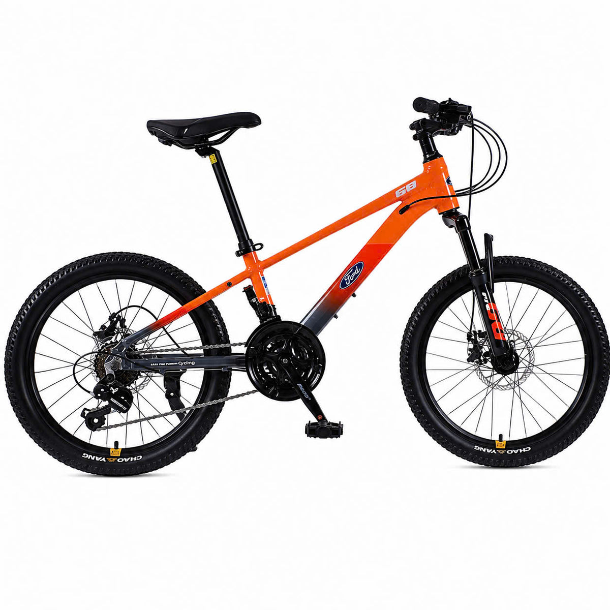 Ford TX500 Kids Mountain Bike – 21/24-Speed Shimano, Wheels 20"/24"