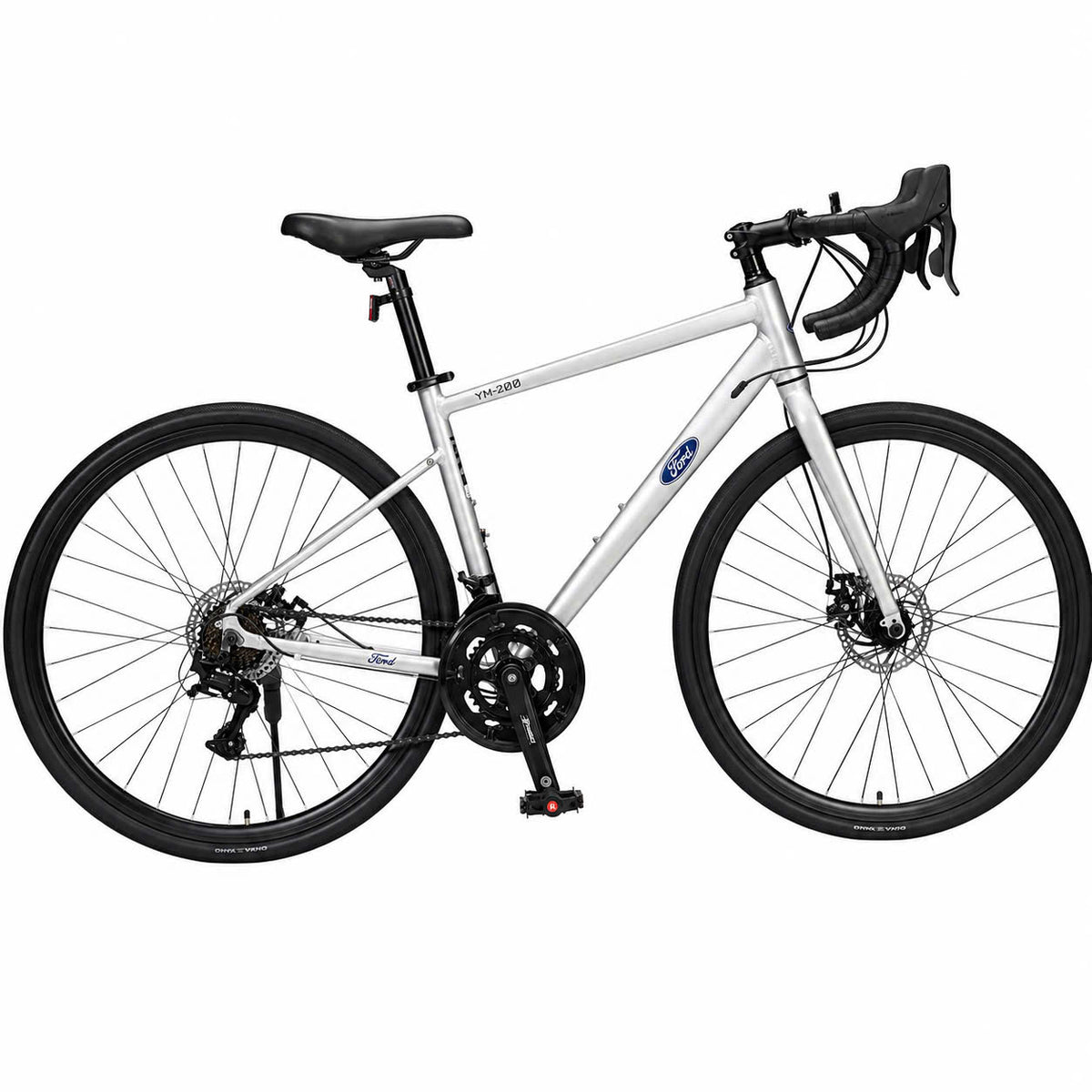 Ford YM200 Road Bike – 14-Speed L-TWOOR, Disc Brakes, Sizes M/L
