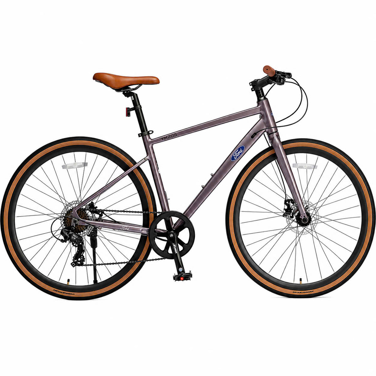 Ford YM200Z Urban Hybrid Bike – Shimano 8-Speed, 700C, Sizes M/L