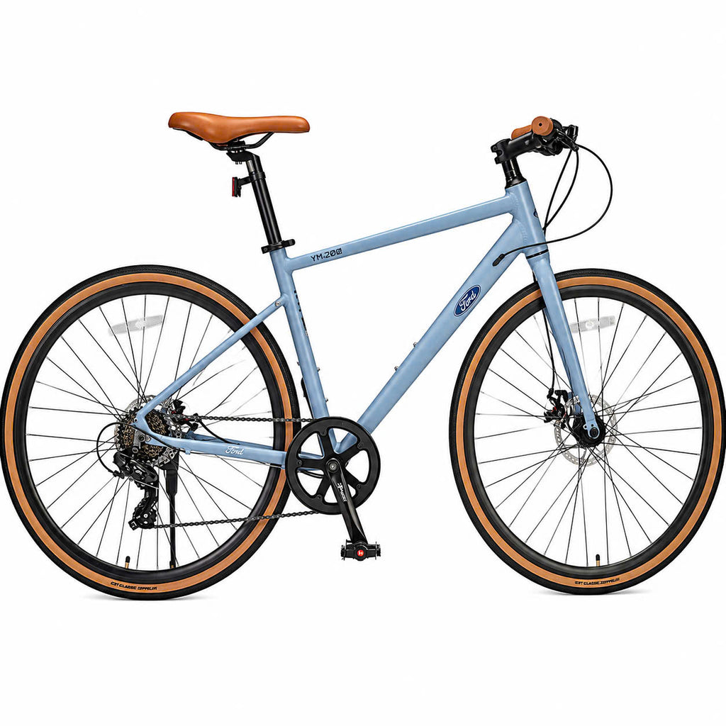 Ford YM200Z Urban Hybrid Bike – Shimano 8-Speed, 700C, Sizes M/L