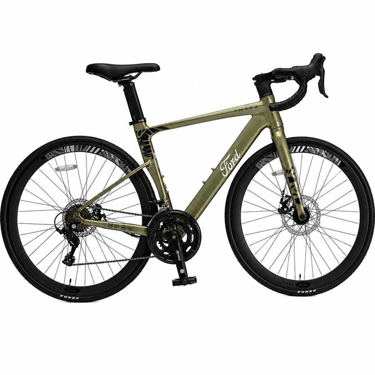 Ford YM500 Aero Road Bike – Shimano Claris 16/18-Speed, 700C, Size M