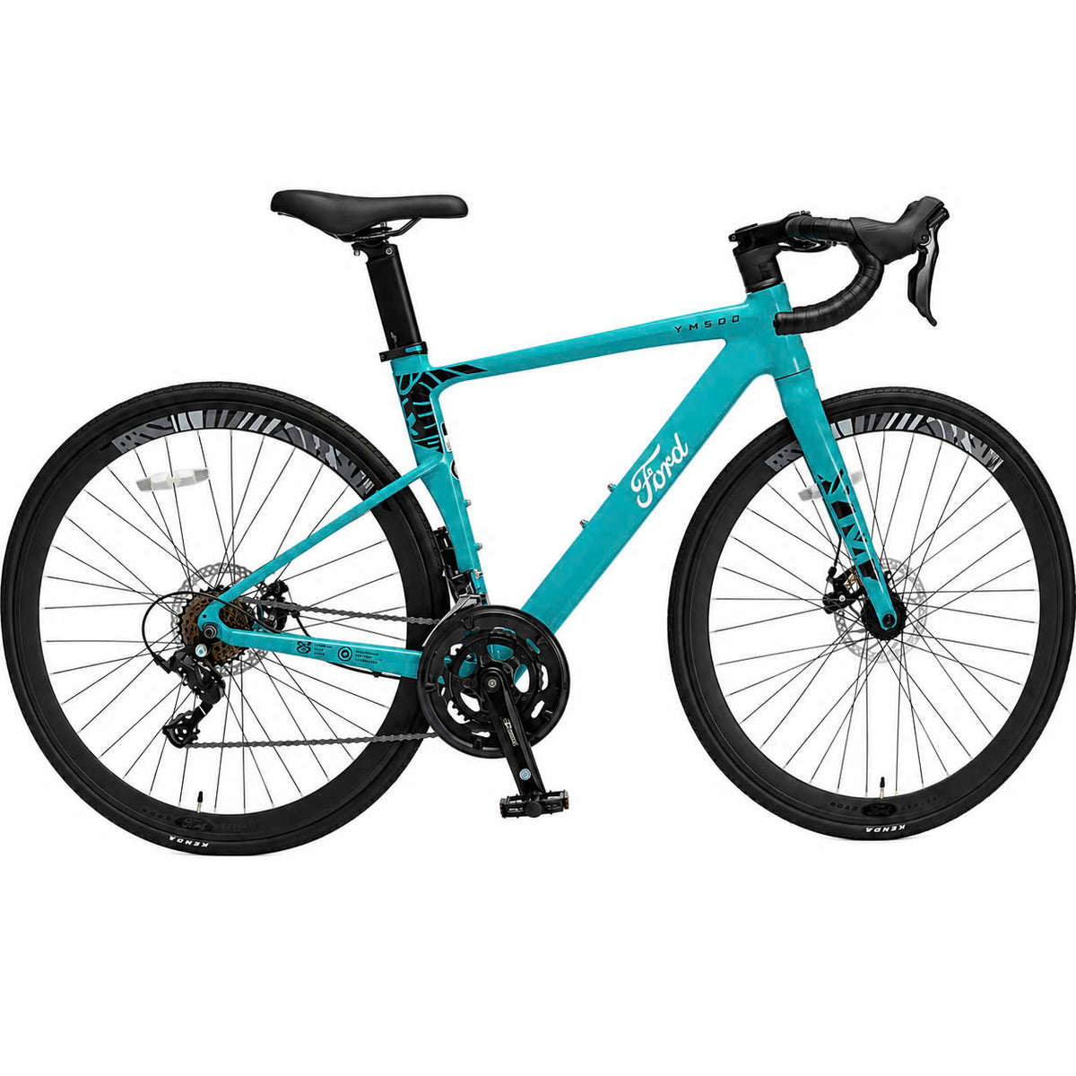 Ford YM500 Aero Road Bike – Shimano Claris 16/18-Speed, 700C, Size M