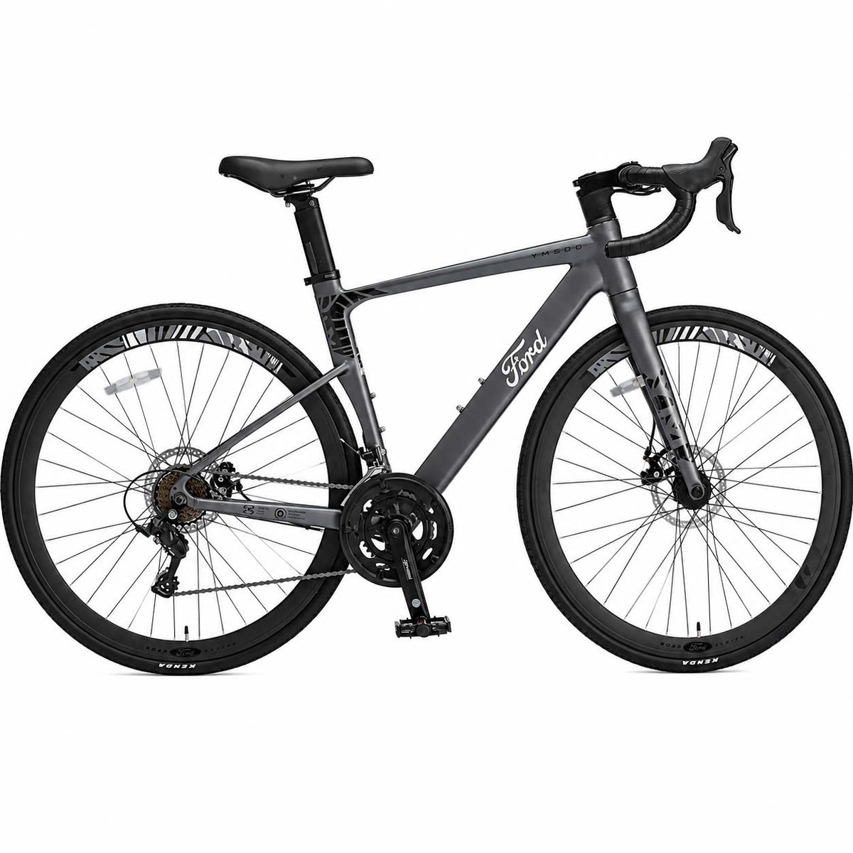 Ford YM500 Aero Road Bike – Shimano Claris 16/18-Speed, 700C, Size M