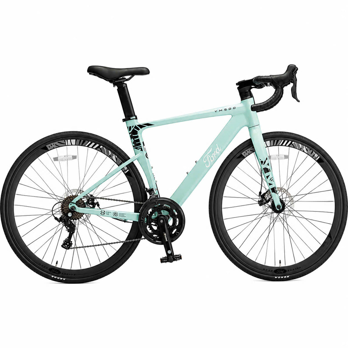 Ford YM500 Aero Road Bike – Shimano Claris 16/18-Speed, 700C, Size M