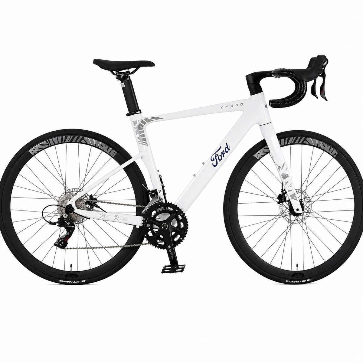 Ford YM600 Pro Road Bike – Shimano Tiagra 10/11-Speed, Carbon Fork, Sizes M/L