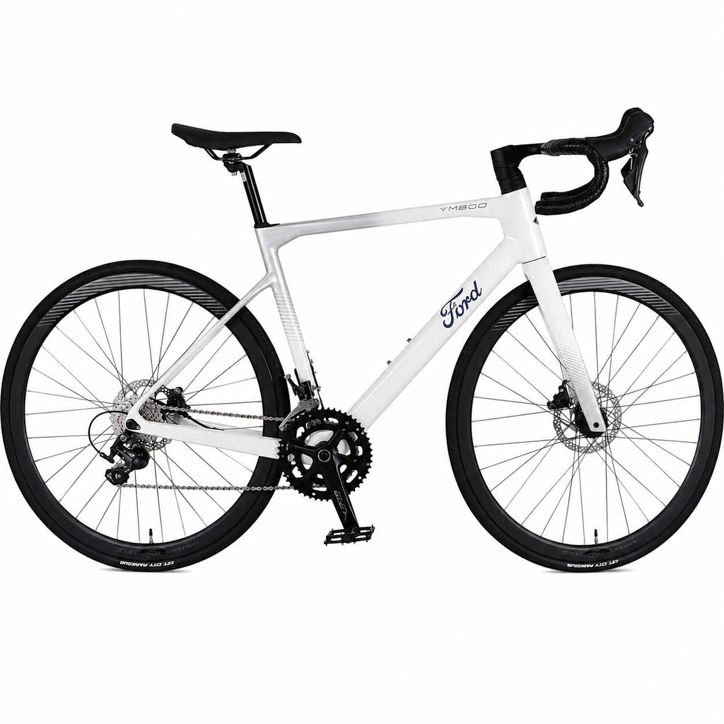 Ford YM800 Full Carbon Road Bike – Shimano 20/22-Speed Hydraulic, Sizes M/L