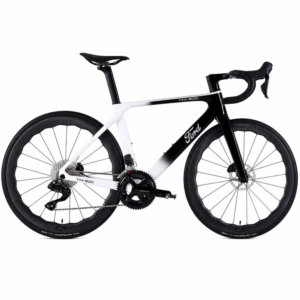 Ford YM900 Di2 Pro Carbon Road Bike – Shimano 105 R7170 Di2 24-Speed, Sizes S/M/L